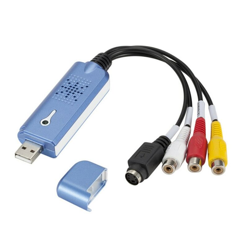 For Easycap USB 2 0 Easy Cap Audio Video Capture Adapter VHS DVD DVR TV Capture 3