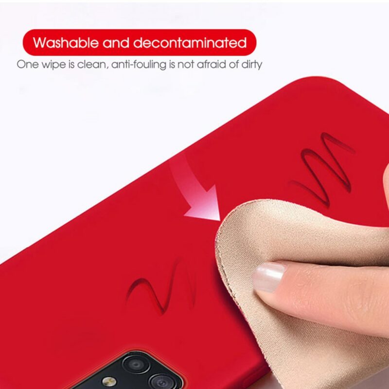 For Samsung Galaxy A51 Case Cover Ultra thin Liquid TPU Silicone Phone Case For Samsung Galaxy 2