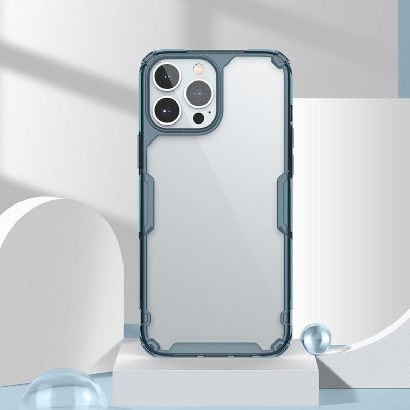 For iPhone 13 Case NILLKIN Nature TPU Pro Transparent Soft Silicone TPU PC Clear Back Cover