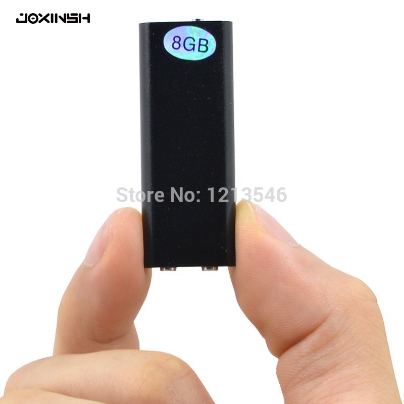 Global Smallest 8GB 16GB Professional Voice Recorder Digital Audio Mini Dictaphone MP3 Player USB Flash Drive