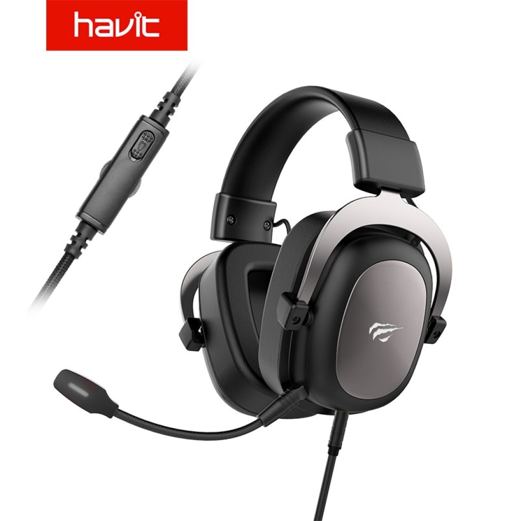 HAVIT Wired Headset Gamer PC 3 5mm PS4 Headsets Surround Sound HD Microphone Gaming Overear Laptop