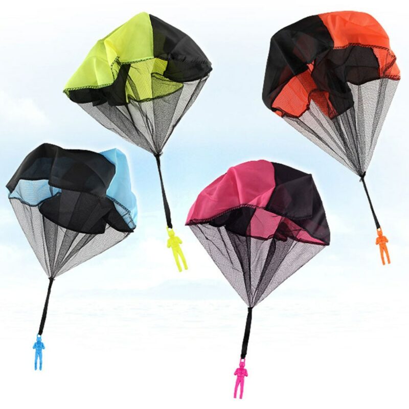 Hand Throwing Mini Play Soldier Parachute Toys For Kids Outdoor Fun Sports Children s Educational Parachute 2