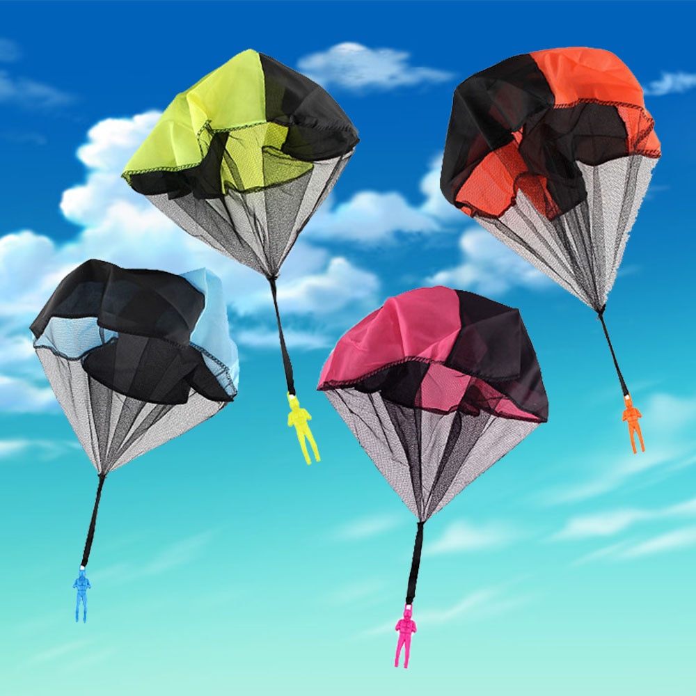 Hand Throwing Mini Play Soldier Parachute Toys For Kids Outdoor Fun Sports Children s Educational Parachute