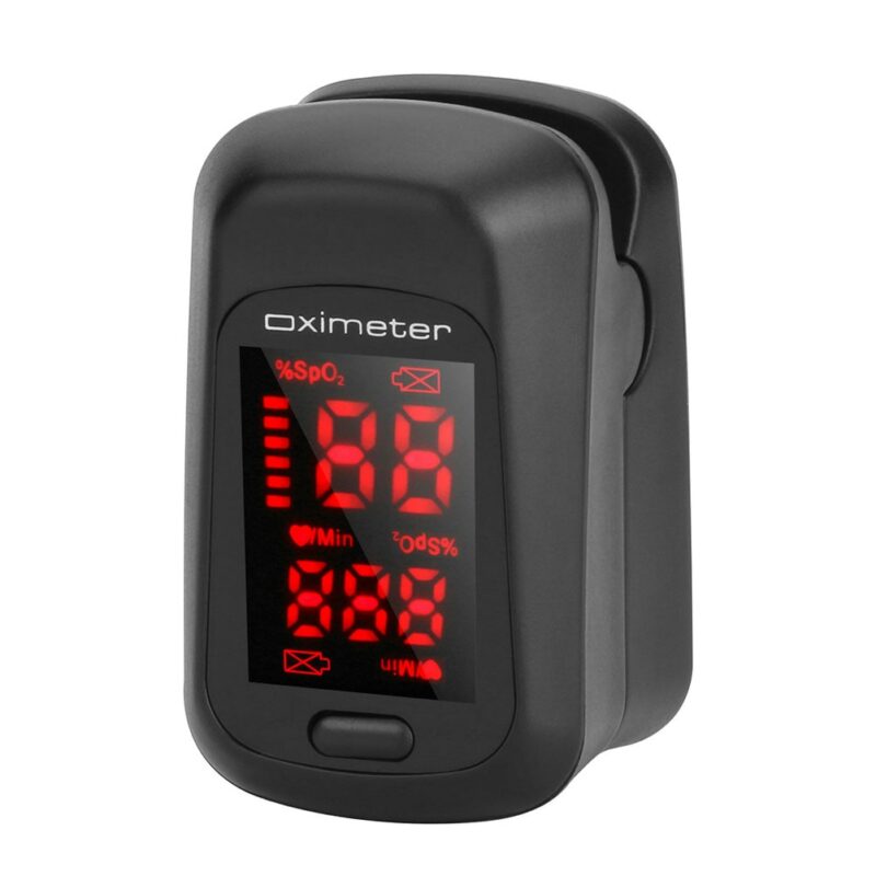 In Stock Portable Finger Oximeter Fingertip Pulsoximeter Pulse Oximeter Blood Pressure Pulse Heart Rate Monitor Without 2