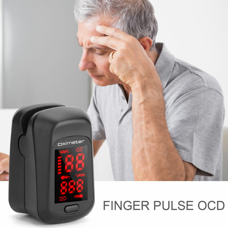 In Stock Portable Finger Oximeter Fingertip Pulsoximeter Pulse Oximeter Blood Pressure Pulse Heart Rate Monitor Without