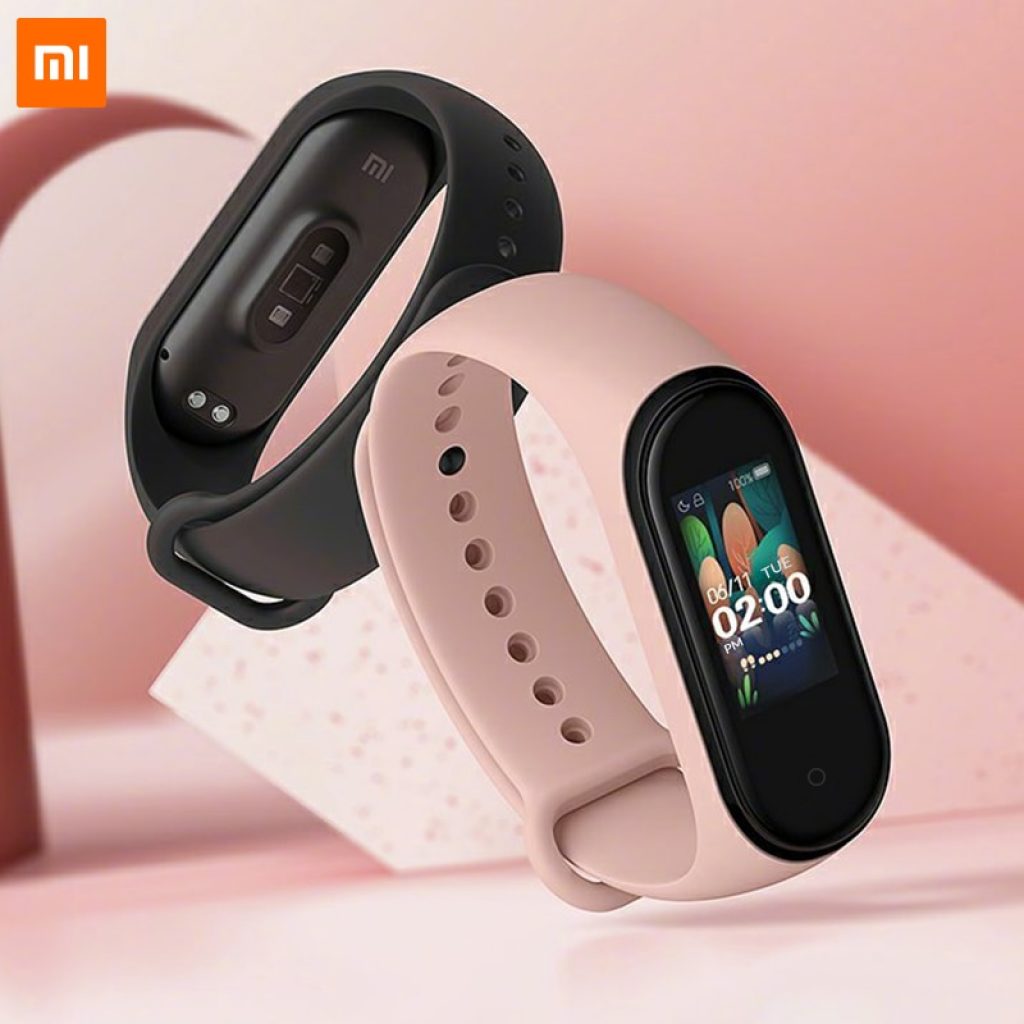 In Stock Xiaomi Mi Band 4 Smart Miband 3 Color AMOLED Screen Bracelet Heart Rate Fitness 1