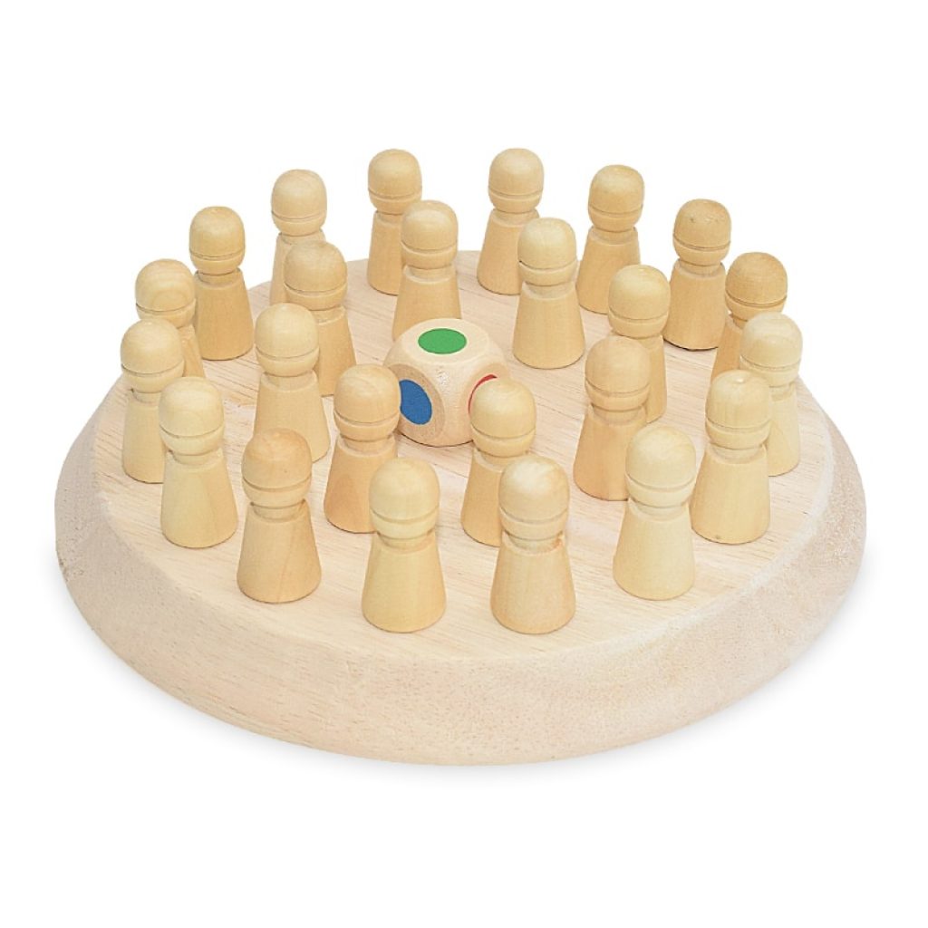 Kids Wooden Memory Match Stick Chess Game Fun Block Board Game Educational Color Cognitive Ability Toys 5