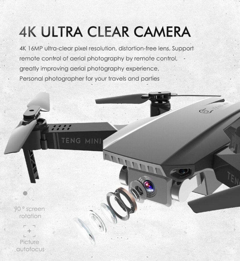 LAUMOX M71 720P RC Drone 4K Optical Flow HD Camera Mini Foldable Quadcopter WIFI FPV Selfie 1