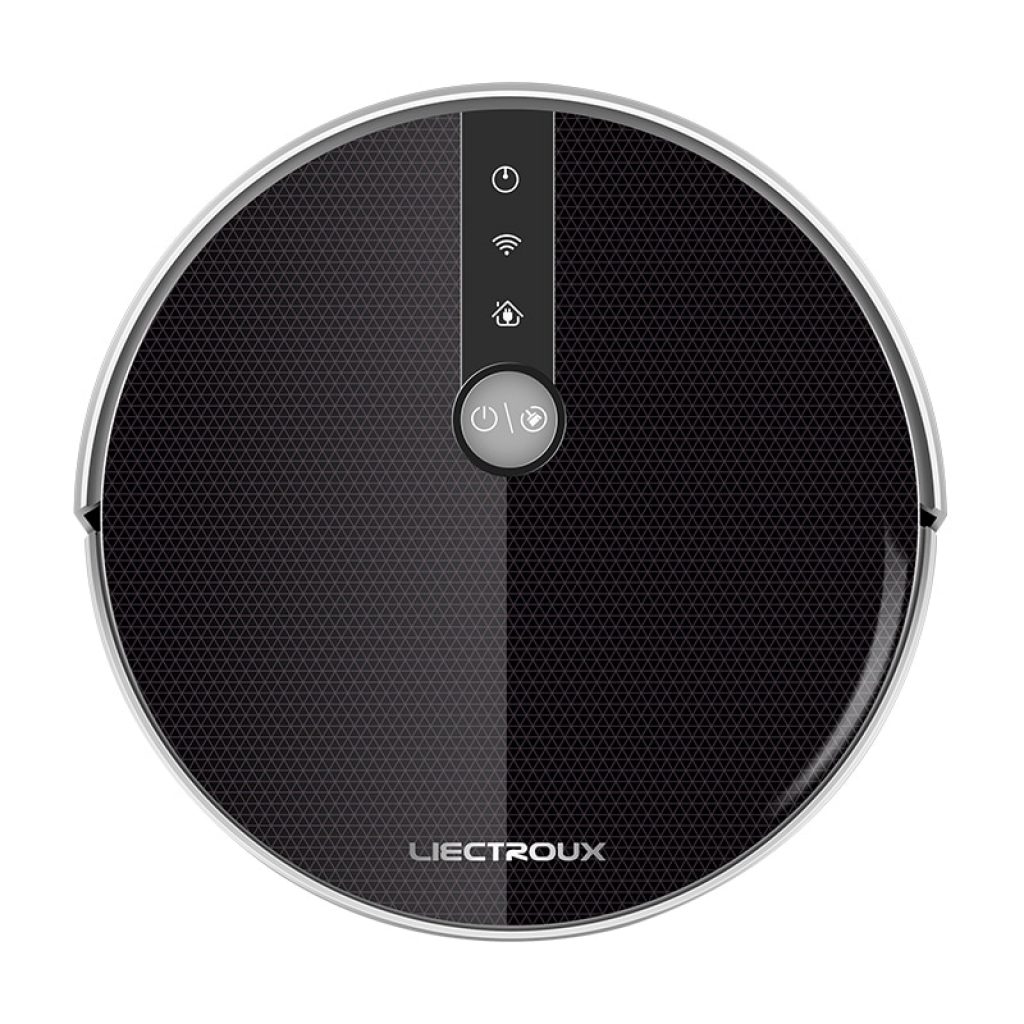 LIECTROUX C30B Robot Vacuum Cleaner Map Navigation 4000Pa Suction Smart Memory Map Display on Wifi APP 2