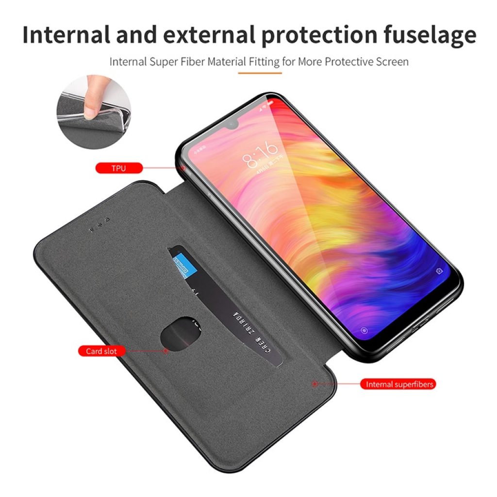 Leather Flip Magnetic Case For xiaomi redmi note 8t 8a 9 8 pro 9s 7 7a 3