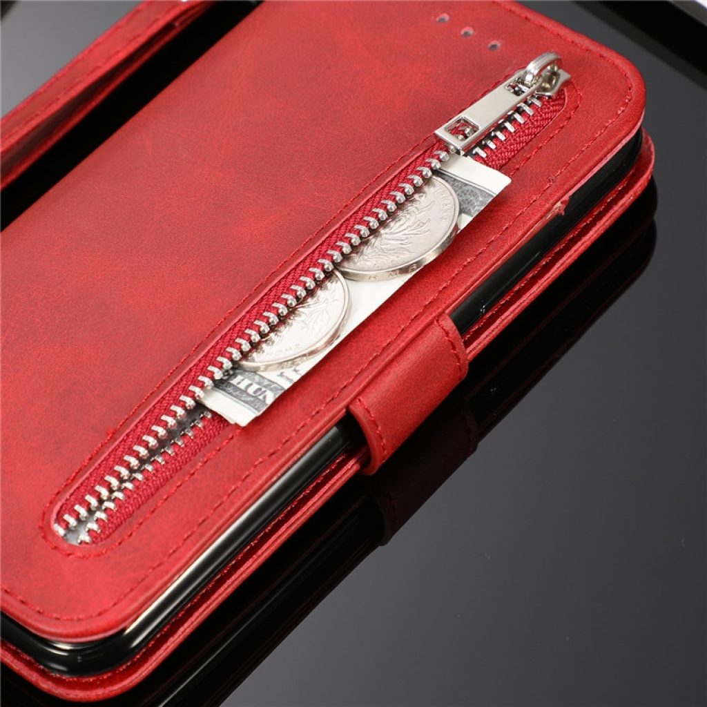 Leather Zipper A51 A71 A70 A50 A41 Case For Samaung Galaxy S20 S10 S9 S8 Plus 3