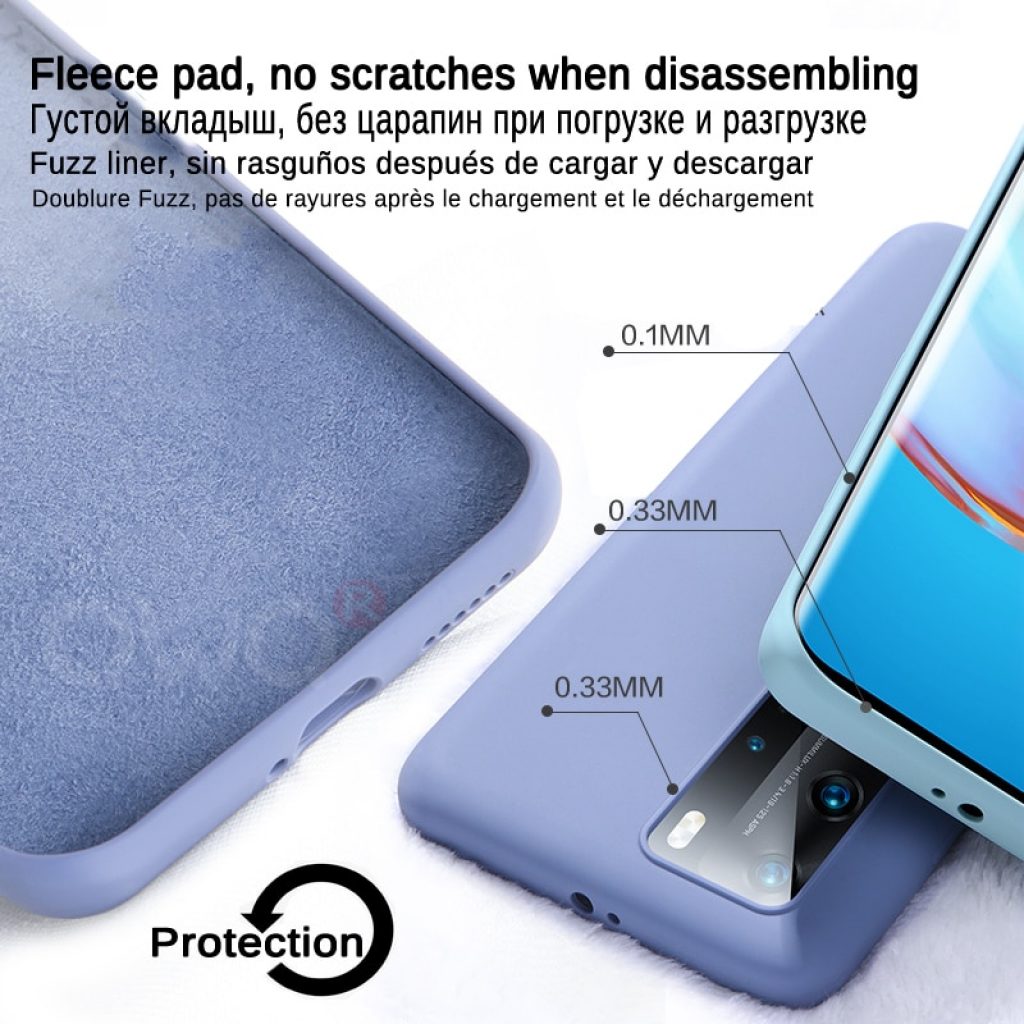 Liquid Silicone Phone Case For Samsung Galaxy A50 A70 S A30S A40 A20 A10 S10 S9 1