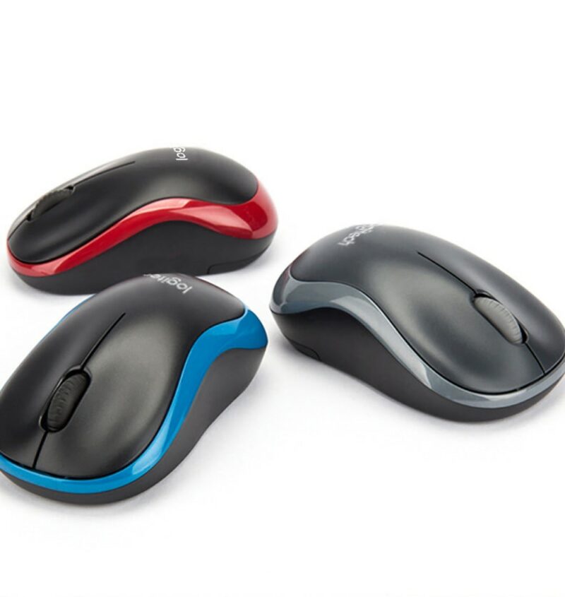 Logitech M185 Wireless Mouse with 1000DPI 2 4GHz Office Mouse for PC Laptop Windows Mac Mouse 2
