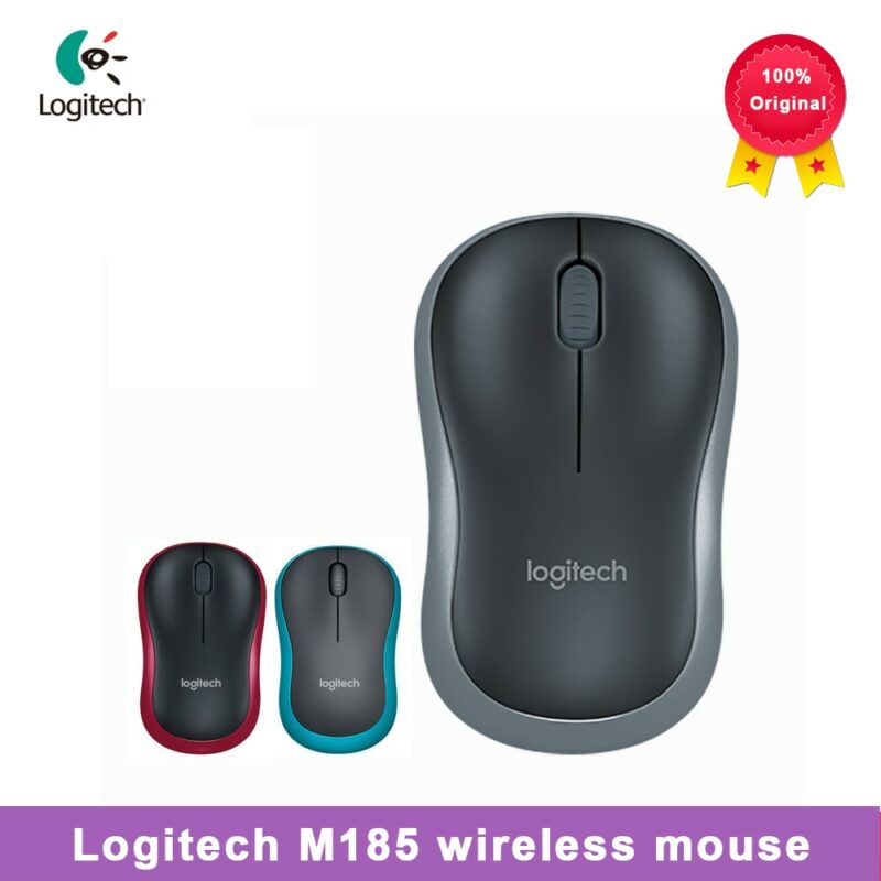 Logitech M185 Wireless Mouse with 1000DPI 2 4GHz Office Mouse for PC Laptop Windows Mac Mouse