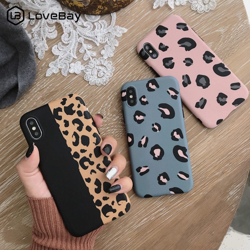 Lovebay Leopard Print Phone Case Cover For Iphone 11 Pro XS Max XR X SE 2020