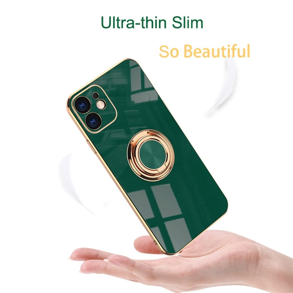 Luxury Plating Silicone Case For iPhone 13 12 11 Pro Xs Max Mini SE X XR 2
