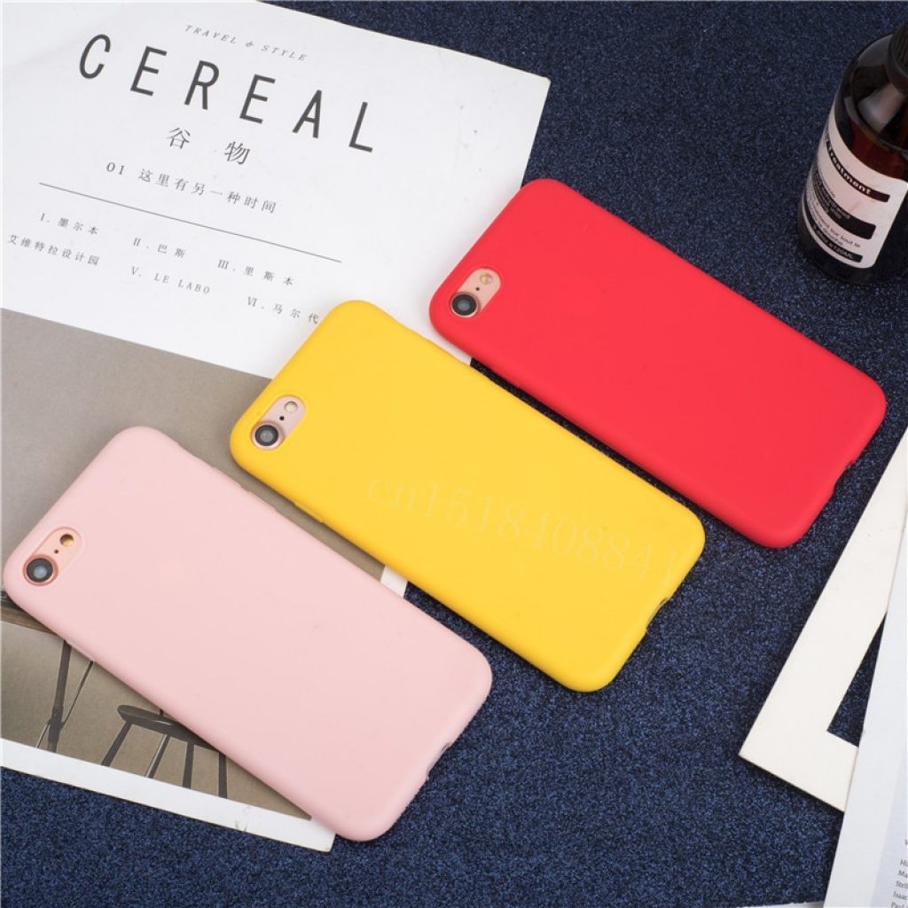 Luxury Thin Soft Color Phone Case for iPhone 7 8 6 6s plus 5 5s SE 1