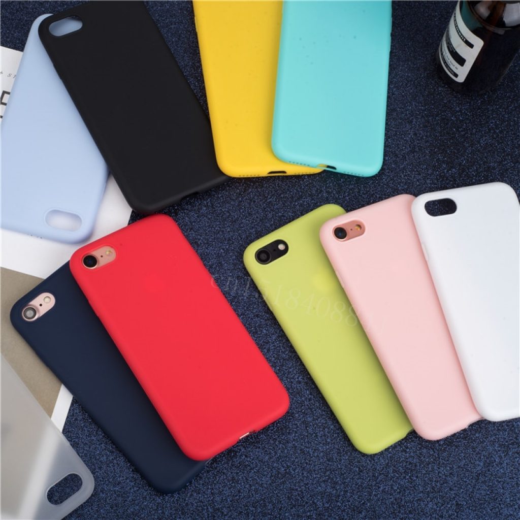 Luxury Thin Soft Color Phone Case for iPhone 7 8 6 6s plus 5 5s SE