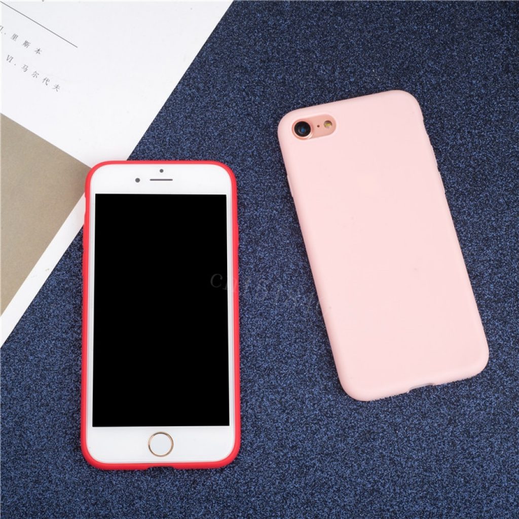 Luxury Thin Soft Color Phone Case for iPhone 7 8 6 6s plus 5 5s SE 2