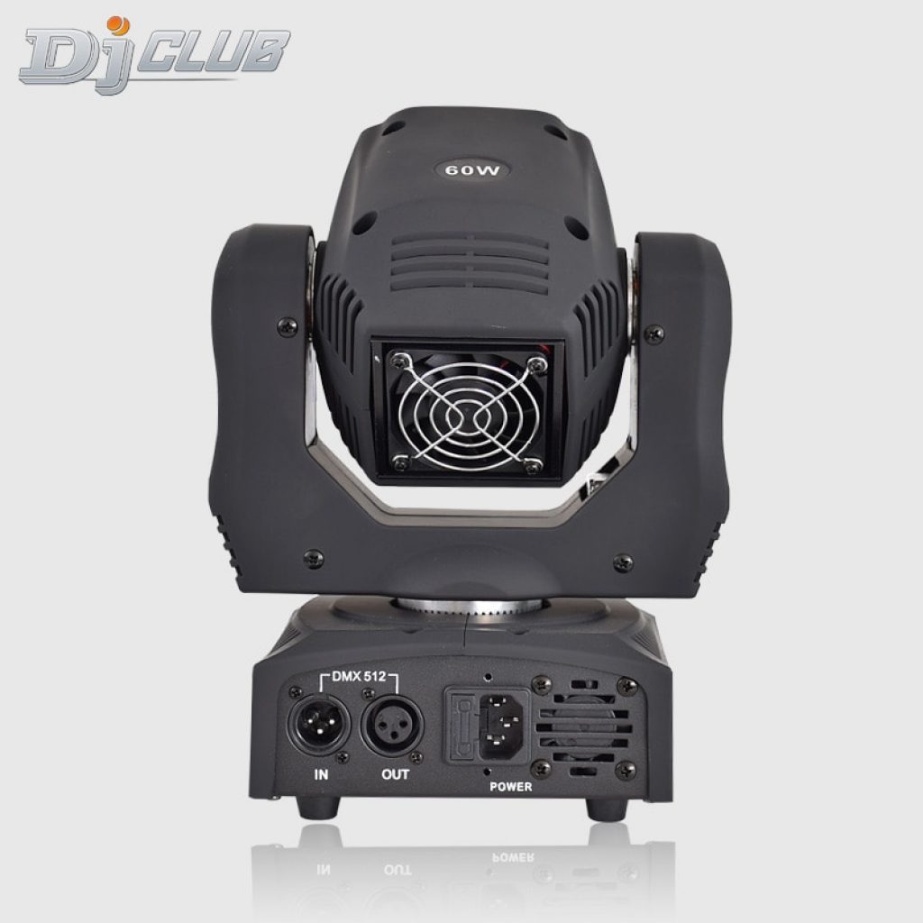 Lyre led 60w moving head light mini spot dj lights of high quality with 3 facet 2