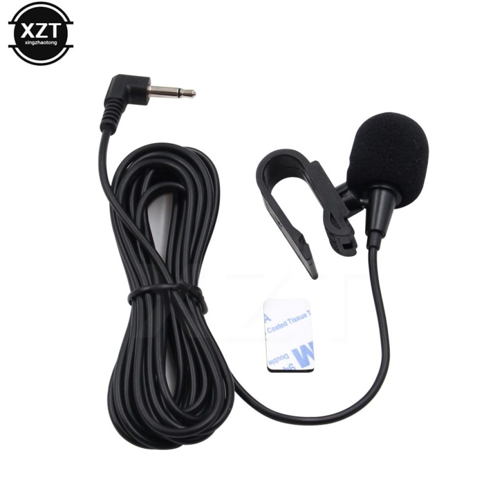 MINI Professionals Car Audio Microphone 3 5mm Jack Plug Mic Stereo Mini Wired External Microphone for 4
