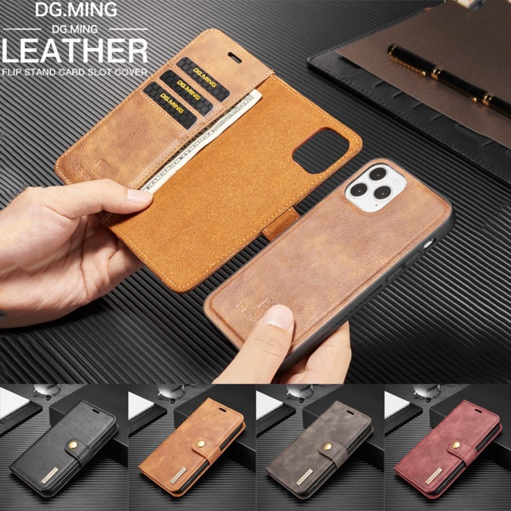 Magnetic Leather Phone Case for iPhone 12 13 11 Pro Max XS XR X SE 2020