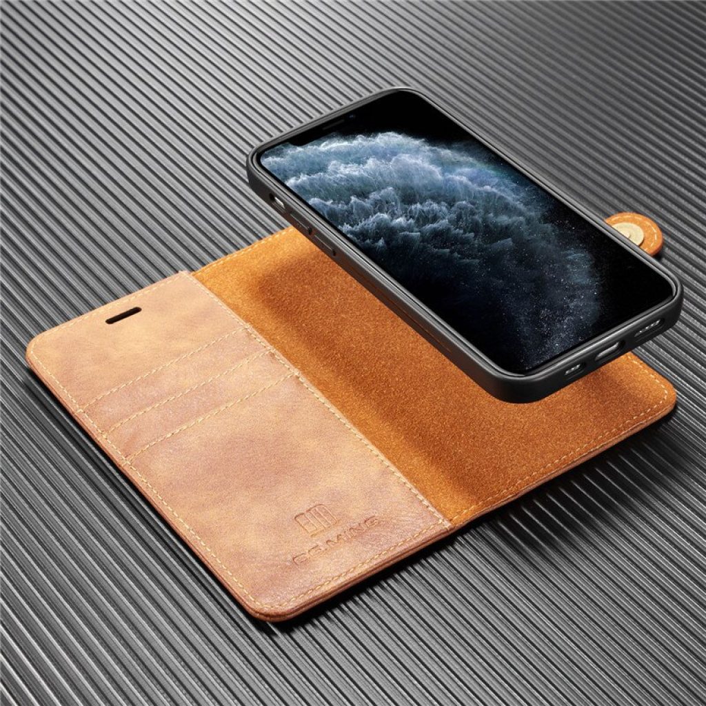 Magnetic Leather Phone Case for iPhone 12 13 11 Pro Max XS XR X SE 2020 4