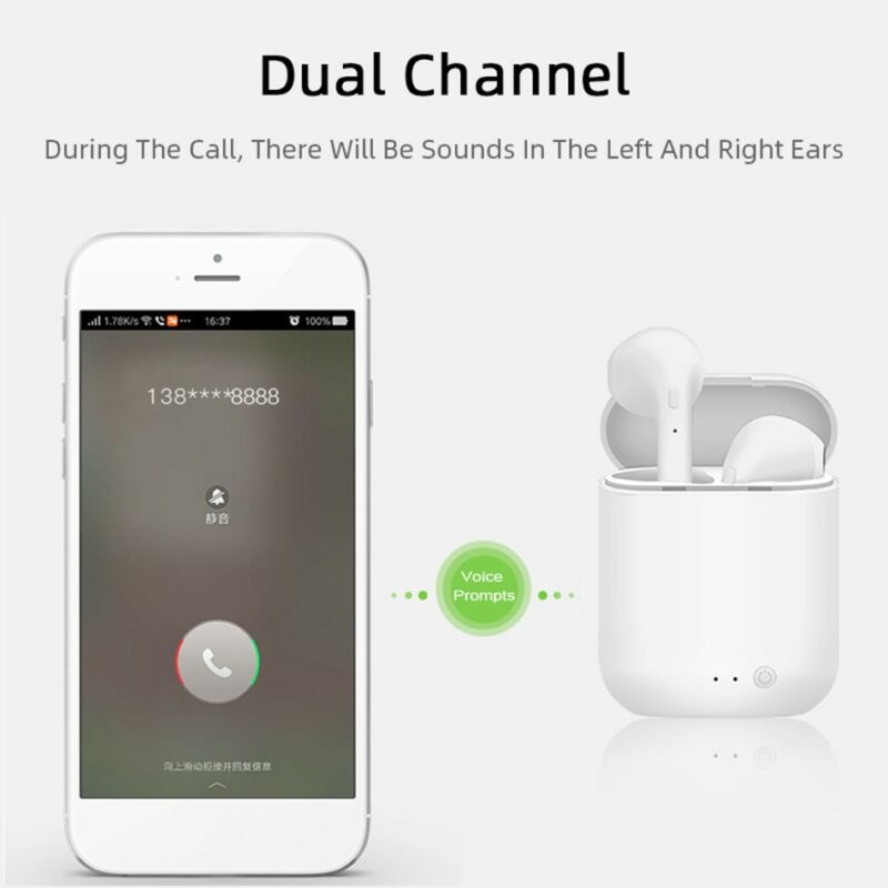 Mini 2 TWS Wireless Earphones Bluetooth 5 0 Headphones Sports Earbuds Headset With Mic Charging Box 2