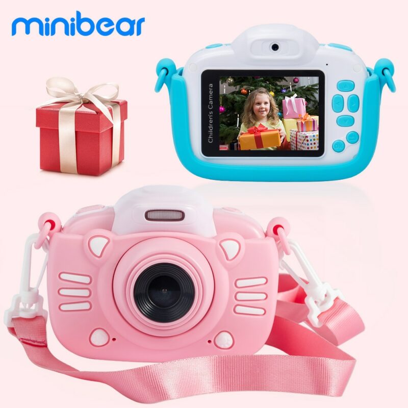 Minibear Children Camera mini Digital Camera For Kid 1080P HD Video Camera Kids Camcorder Toddler Camera