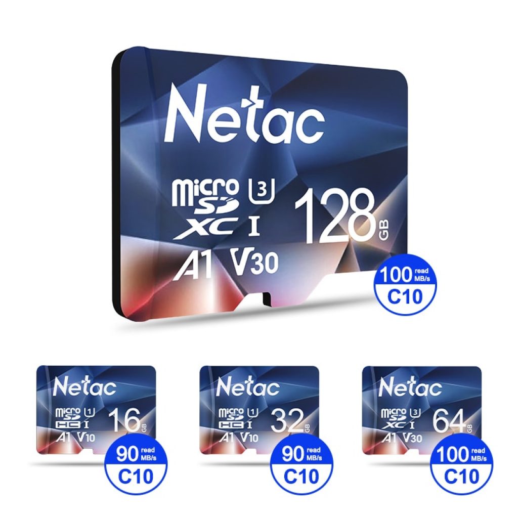 Netac P500 A1 sd card Memory Card 32GB 16GB 100MB S Micro SD Card Class10 UHS 1