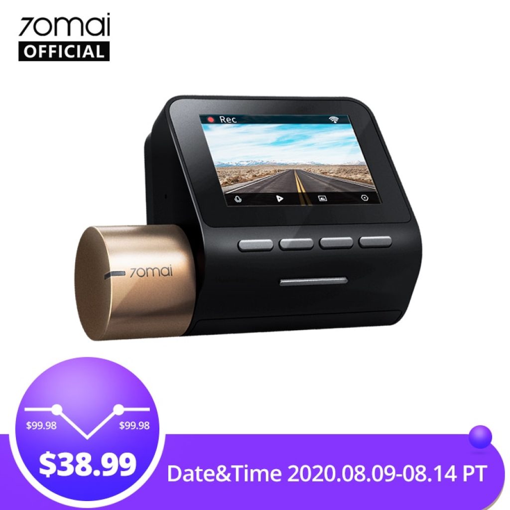 New 70mai Dash Cam Lite 1080P Speed Coordinates GPS Modules 70mai Lite Car Cam Recorder 24H