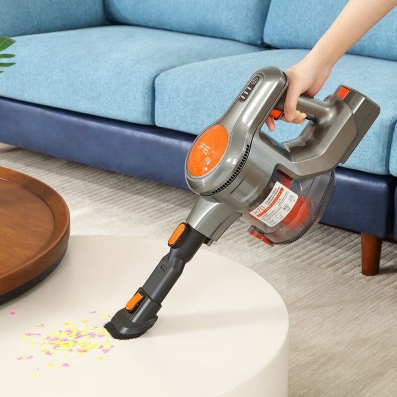 New Arrival ILIFE H70 Handheld Vacuum Cleaner 21000Pa Strong Suction Power Hand Stick Cordless Stick Aspirator 5