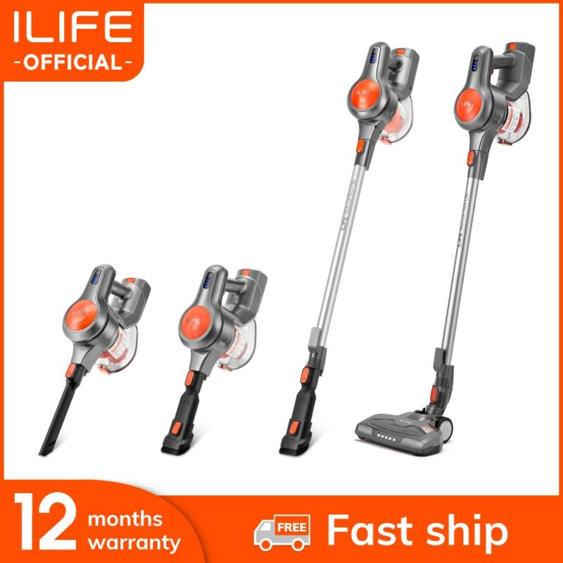 New Arrival ILIFE H70 Handheld Vacuum Cleaner 21000Pa Strong Suction Power Hand Stick Cordless Stick Aspirator