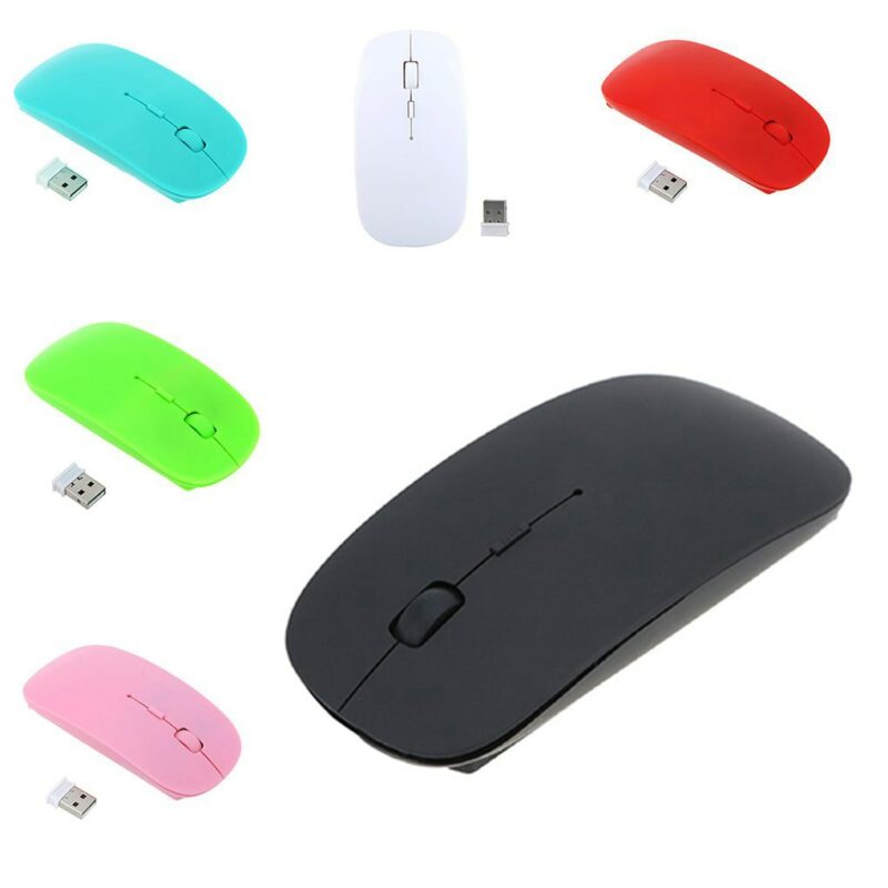 New Arrival Wireless Mouse 1600DPI 4 Buttons Ergonomic 2 4GHz Cordless Mice for PC Desktop Laptop 1