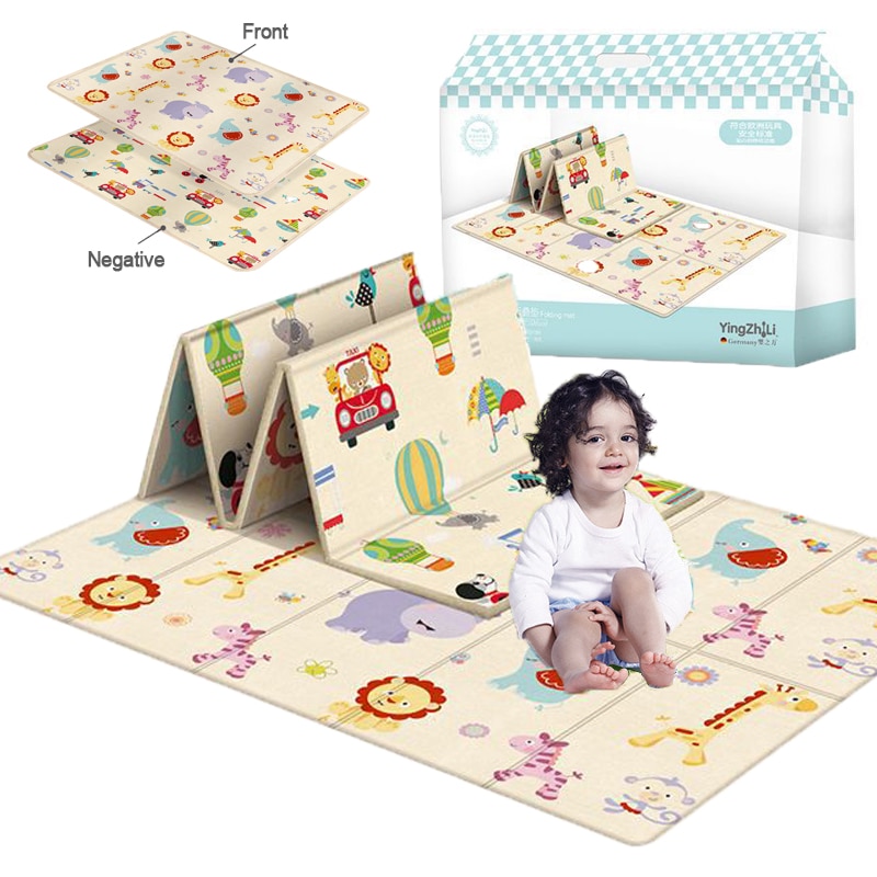 New Foldable Baby Play Mat Xpe Puzzle Mat Educational Children Carpet In The Nursery Climbing Pad