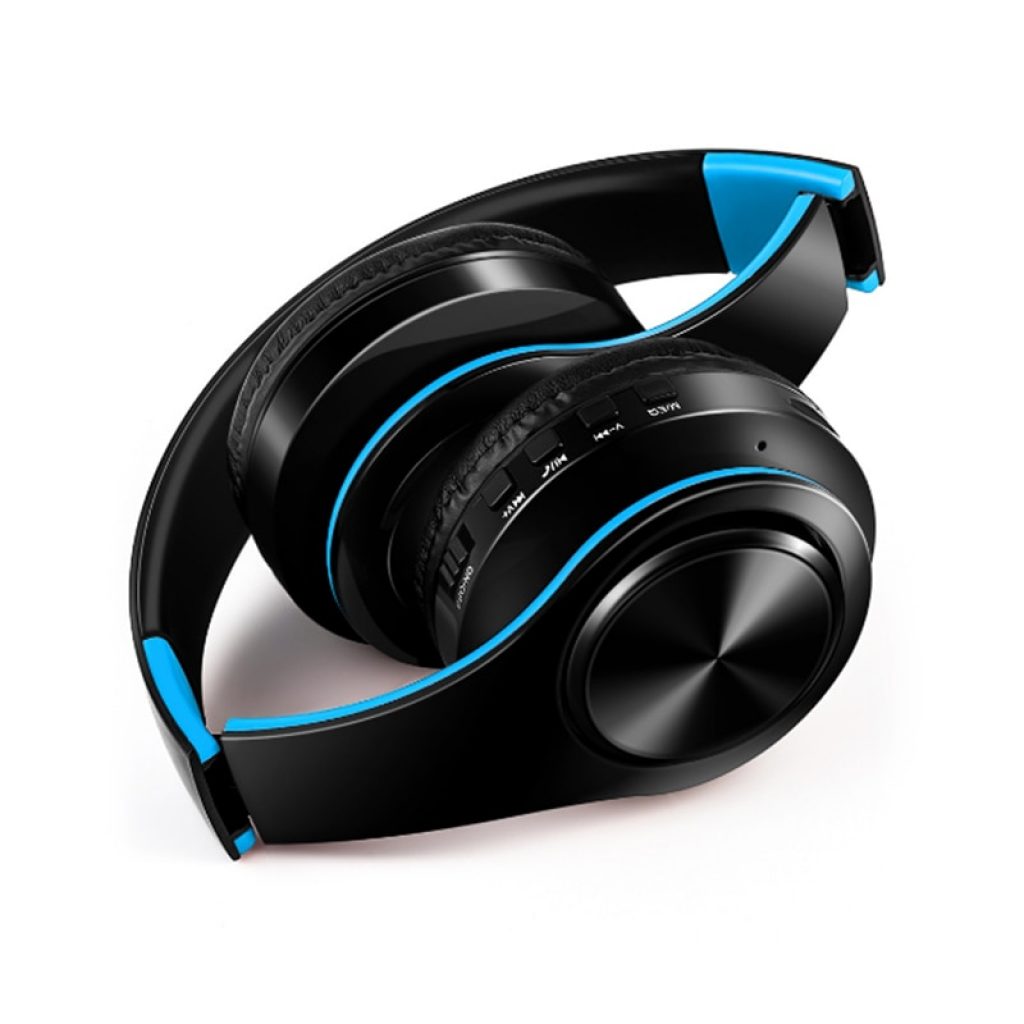 New Portable Wireless Headphones Bluetooth Stereo Foldable Headset Audio Mp3 Adjustable Earphones with Mic for Music 5