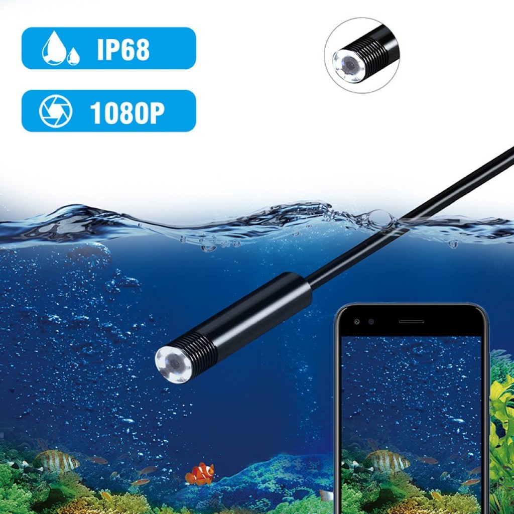 Newest USB Snake Inspection Camera 2 0 MP IP67 Waterproof USB Type C Endoscope with 8 3