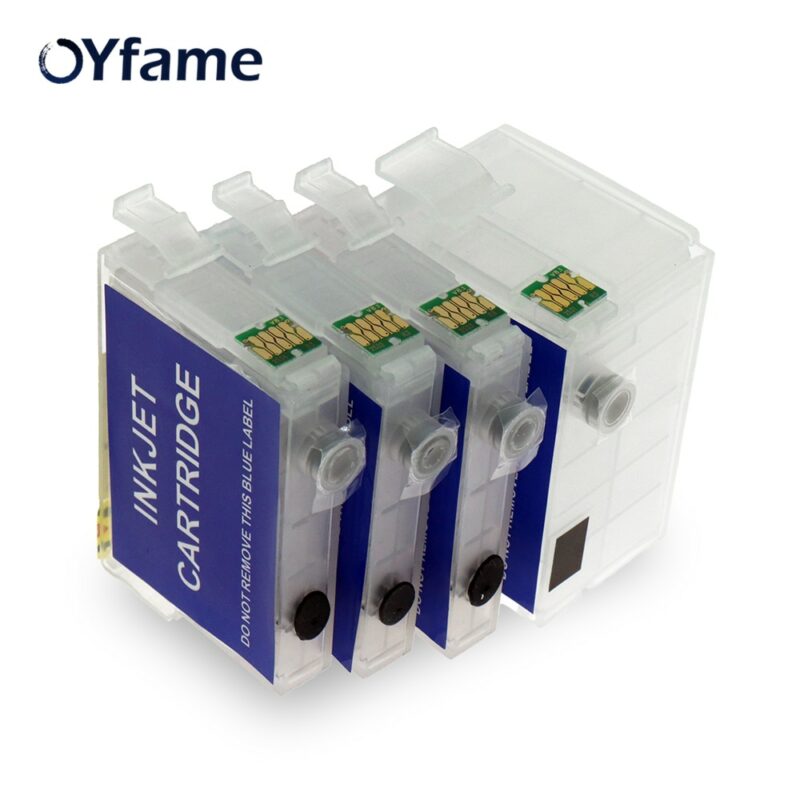 OYfame For Epson 252xl 252 T2521 T252 T2521XL refill cartridge for epson WF 3620 WF 3640 4