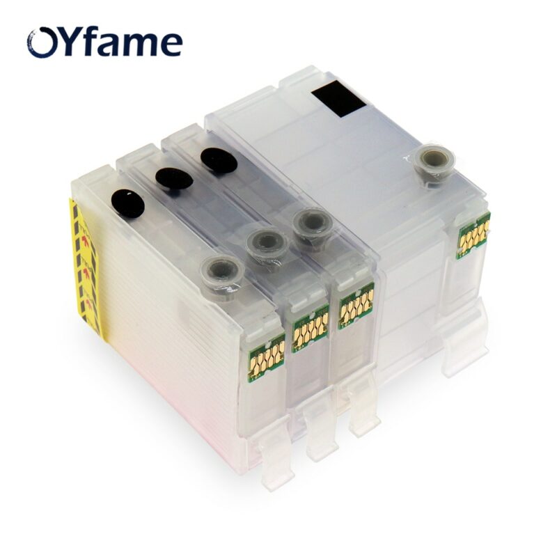 OYfame For Epson 252xl 252 T2521 T252 T2521XL refill cartridge for epson WF 3620 WF 3640 5