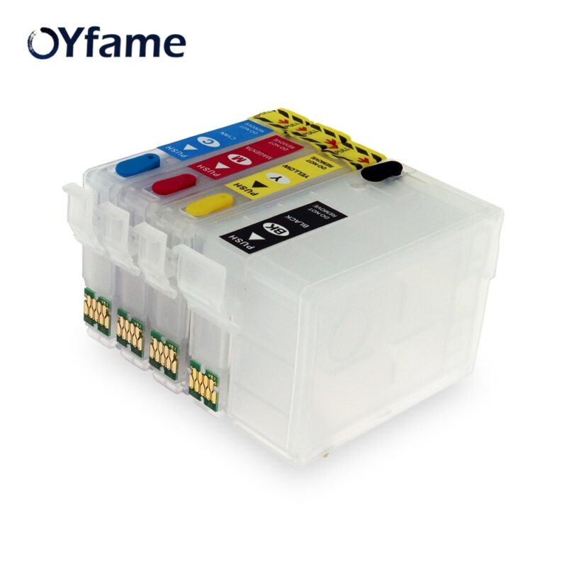 OYfame For Epson 252xl 252 T2521 T252 T2521XL refill cartridge for epson WF 3620 WF 3640