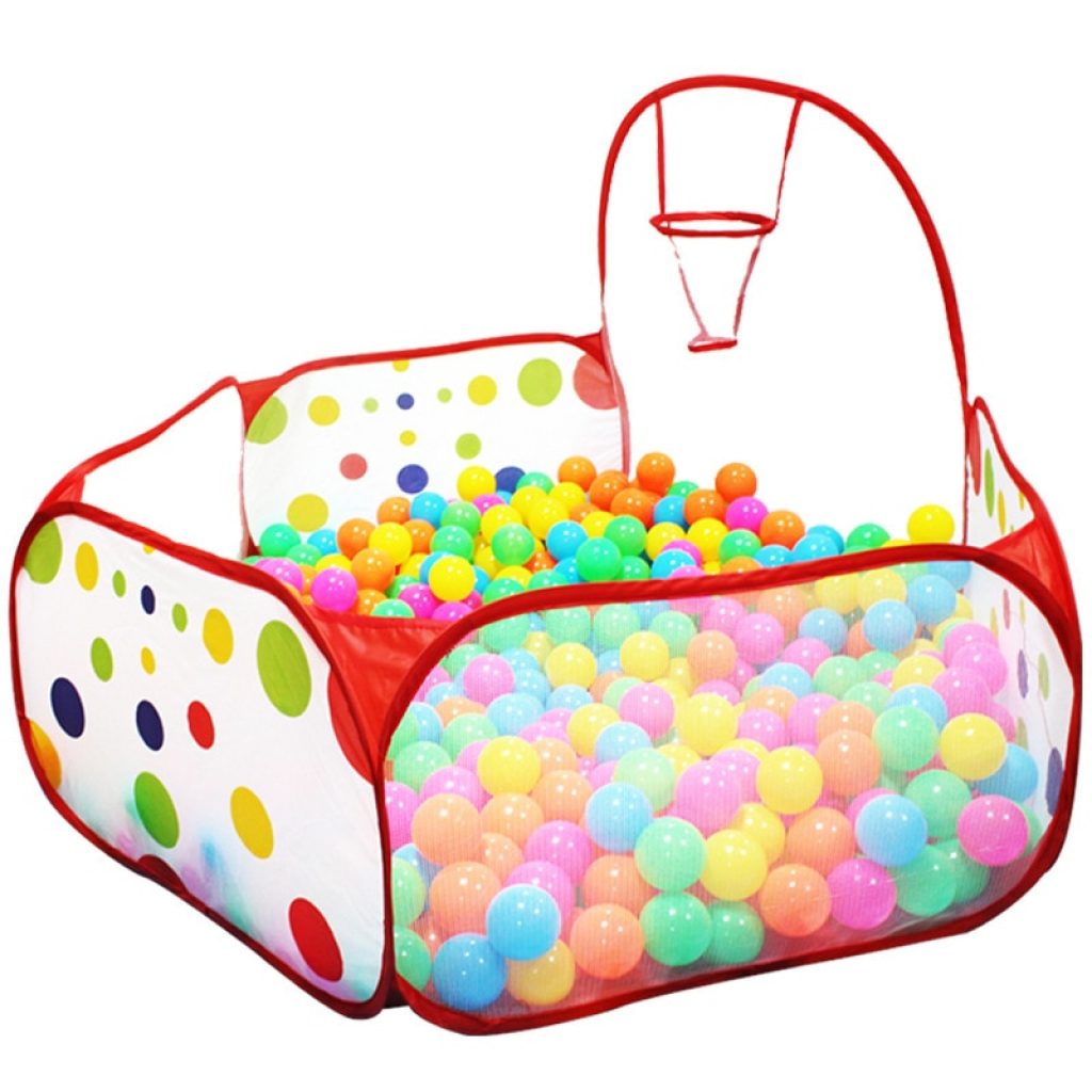 Ocean Ball Pit Baby Playpen Children Toy Tent Ball Pool with Basket Outdoor Toys for Children 5