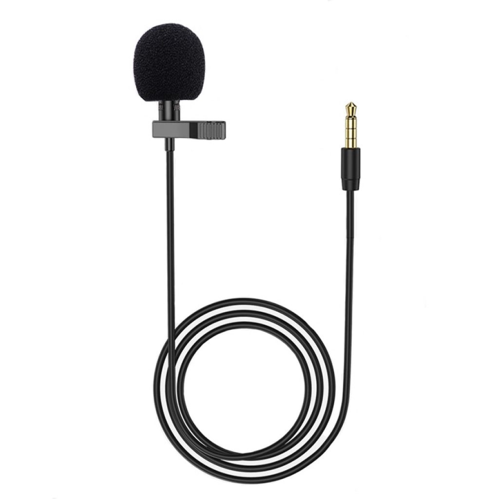Omnidirectional Microphone Condenser Clip on Lapel for ios Android phone Tablet Recording microfono condensador mikrofon 3