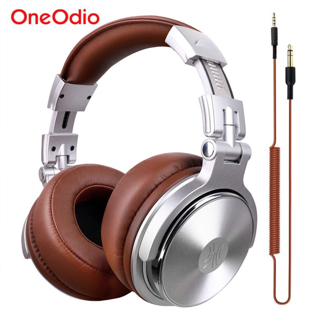 Oneodio Headphones Professional Studio Dynamic Stereo DJ Headphone With Microphone HIFI Wired Headset Monitoring For Music