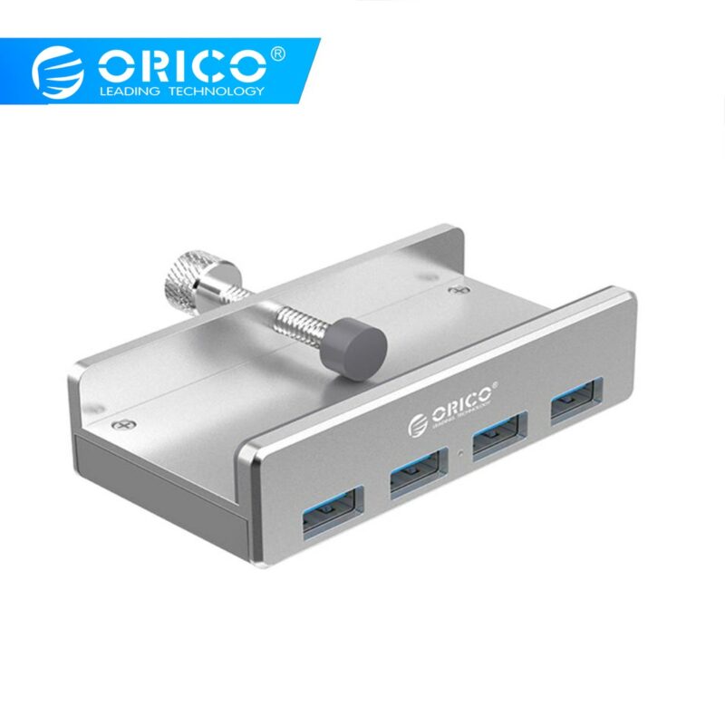 Orico USB 3 0 Hub Clip Design Aluminum Alloy 4 Ports USB 3 0 HUB Travel