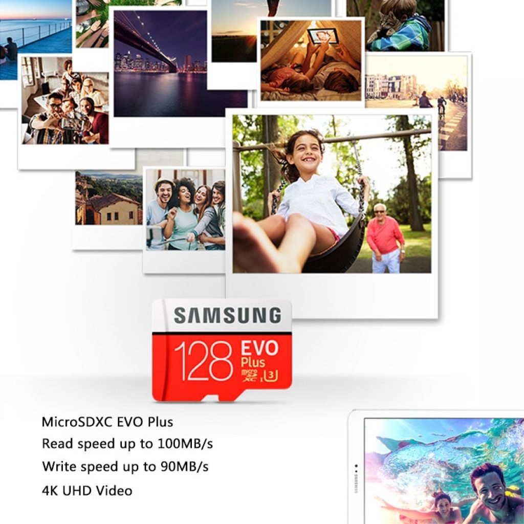Original SAMSUNG Micro SD card 32GB Class 10 Memory Card EVO EVO Plus microSD 256GB 128GB 5