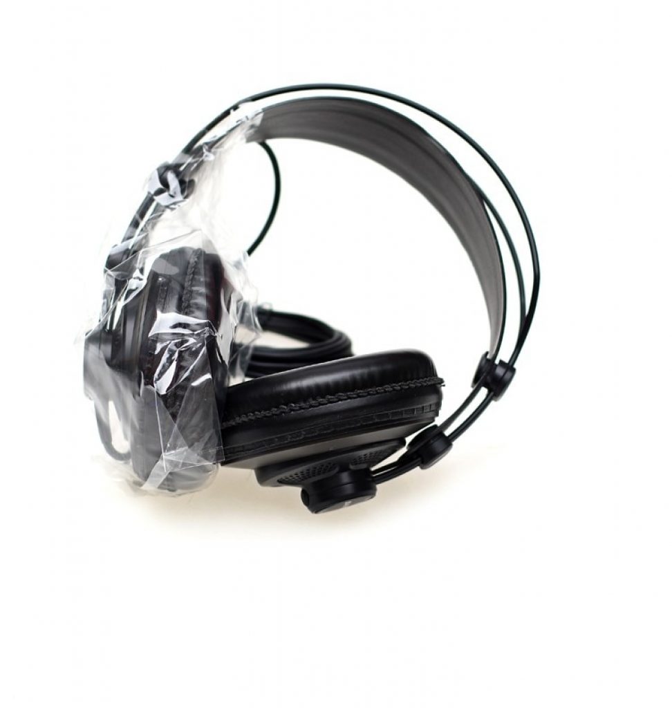 Original Samson SR850 monitoring HIFI headset Semi Open Back Headphones for Studio with leather earcup without 5