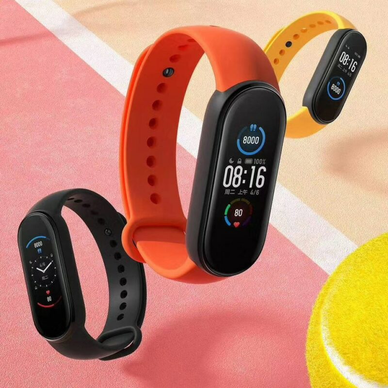 Original Xiaomi Mi Band 5 Smart Bracelet 1 1 AMOLED Colorful Screen Heart Rate Fitness Tracker 1
