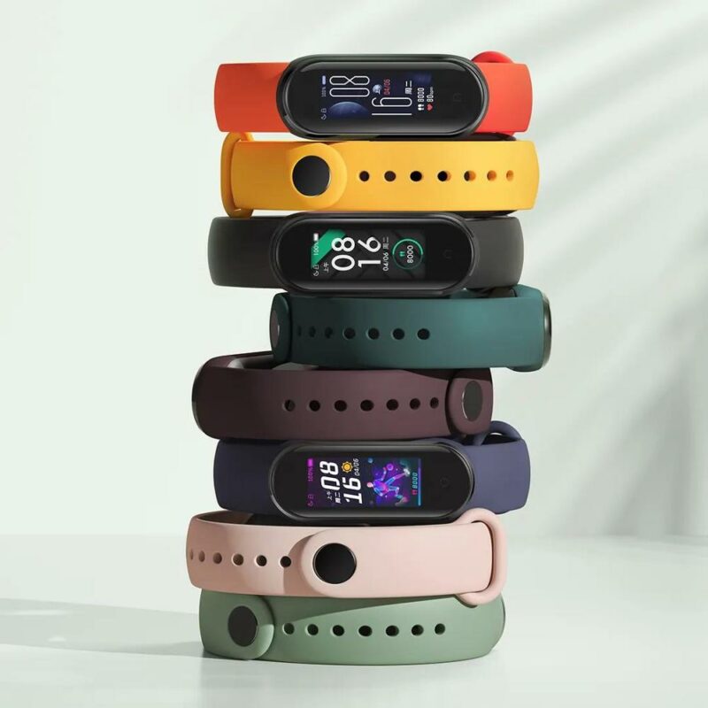 Original Xiaomi Mi Band 5 Smart Bracelet 1 1 AMOLED Colorful Screen Heart Rate Fitness Tracker 2