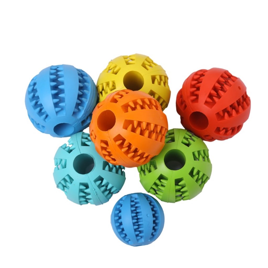 Pet Sof Pet Dog Toys Toy Funny Interactive Elasticity Ball Dog Chew Toy For Dog Tooth 4