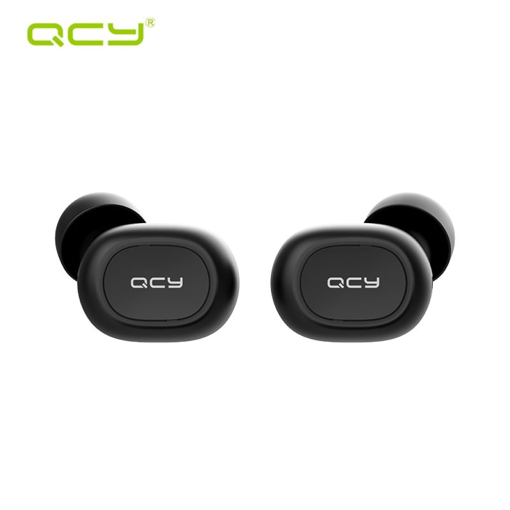 QCY QS1 T1C Mini Dual V5 0 Wireless Headphones Bluetooth Earphones 3D Stereo Sound Earbuds with 1